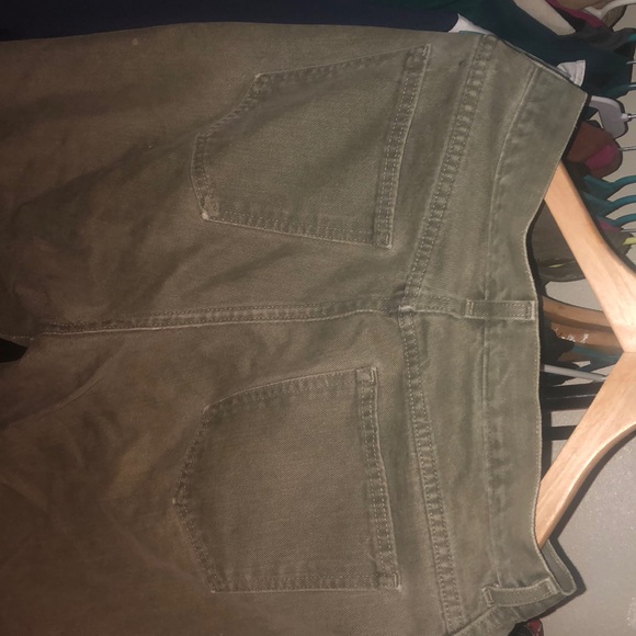 Olive green pants - Picture 2 of 2